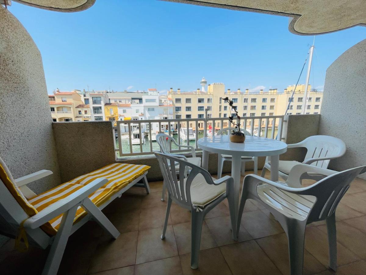 Port Royal B1 2-2 - Apartamento Con Vistas Al Canal - Cerca Playa Empuriabrava Exterior foto