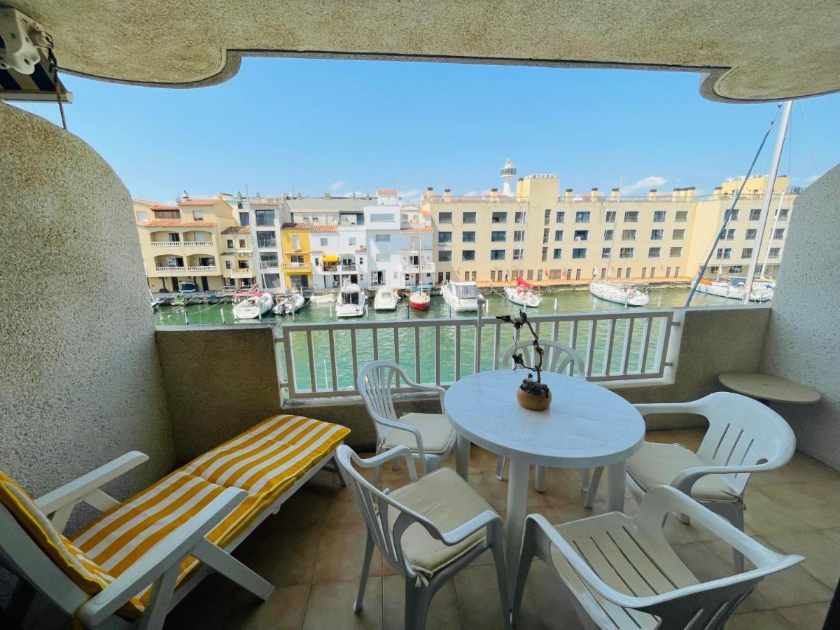 Port Royal B1 2-2 - Apartamento Con Vistas Al Canal - Cerca Playa Empuriabrava Exterior foto